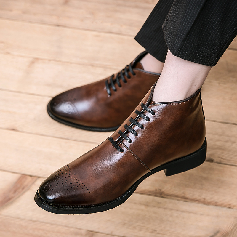 Brock Vintage Fashion Shoes Plus Size Men foto 2