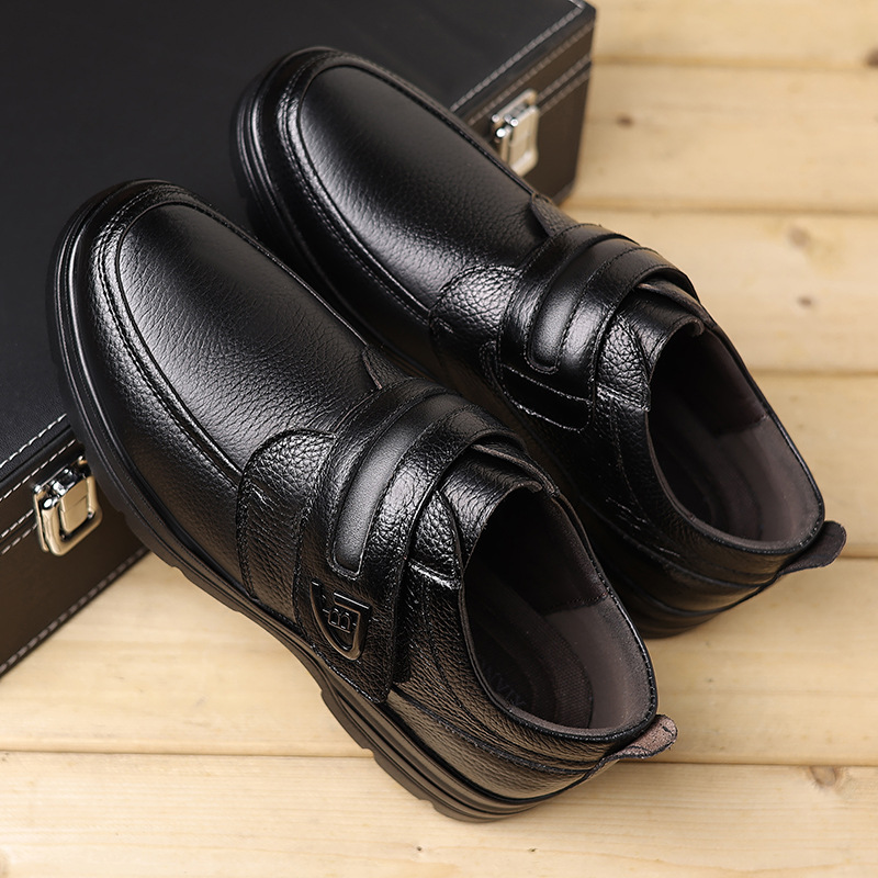 Business-style British Slip-on Casual Leather Shoes Made From Full-grain Cowhide With A Soft Sole foto 2