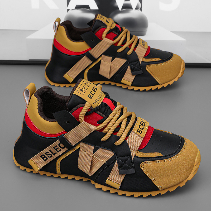 Plus Size Men's Sports Casual Versatile Lightweight Dad Shoes foto 2