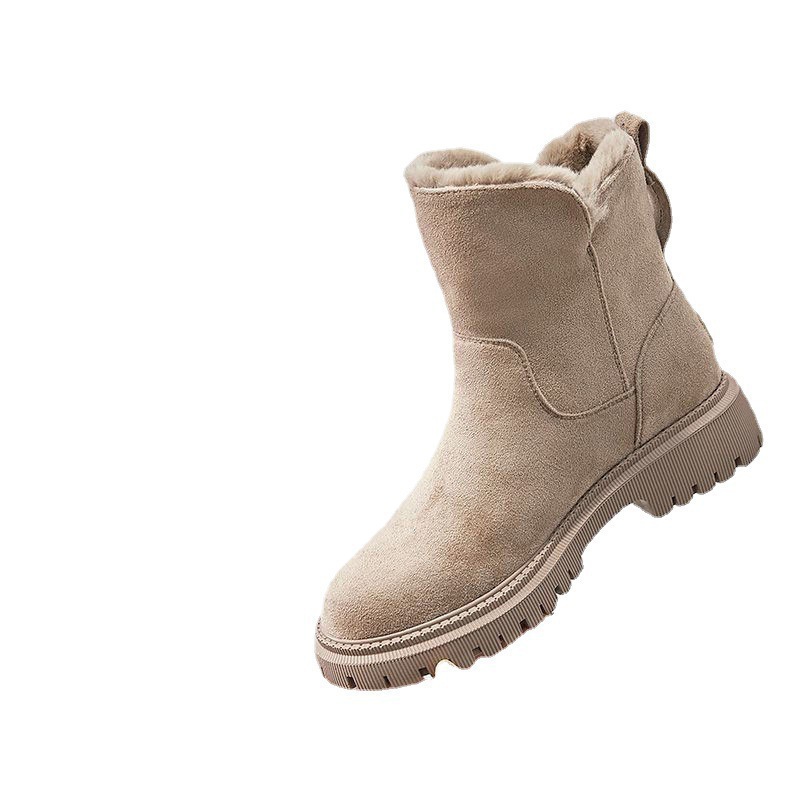 Womens Thick Insulated Snow Boots With Sherpa Lining foto 2