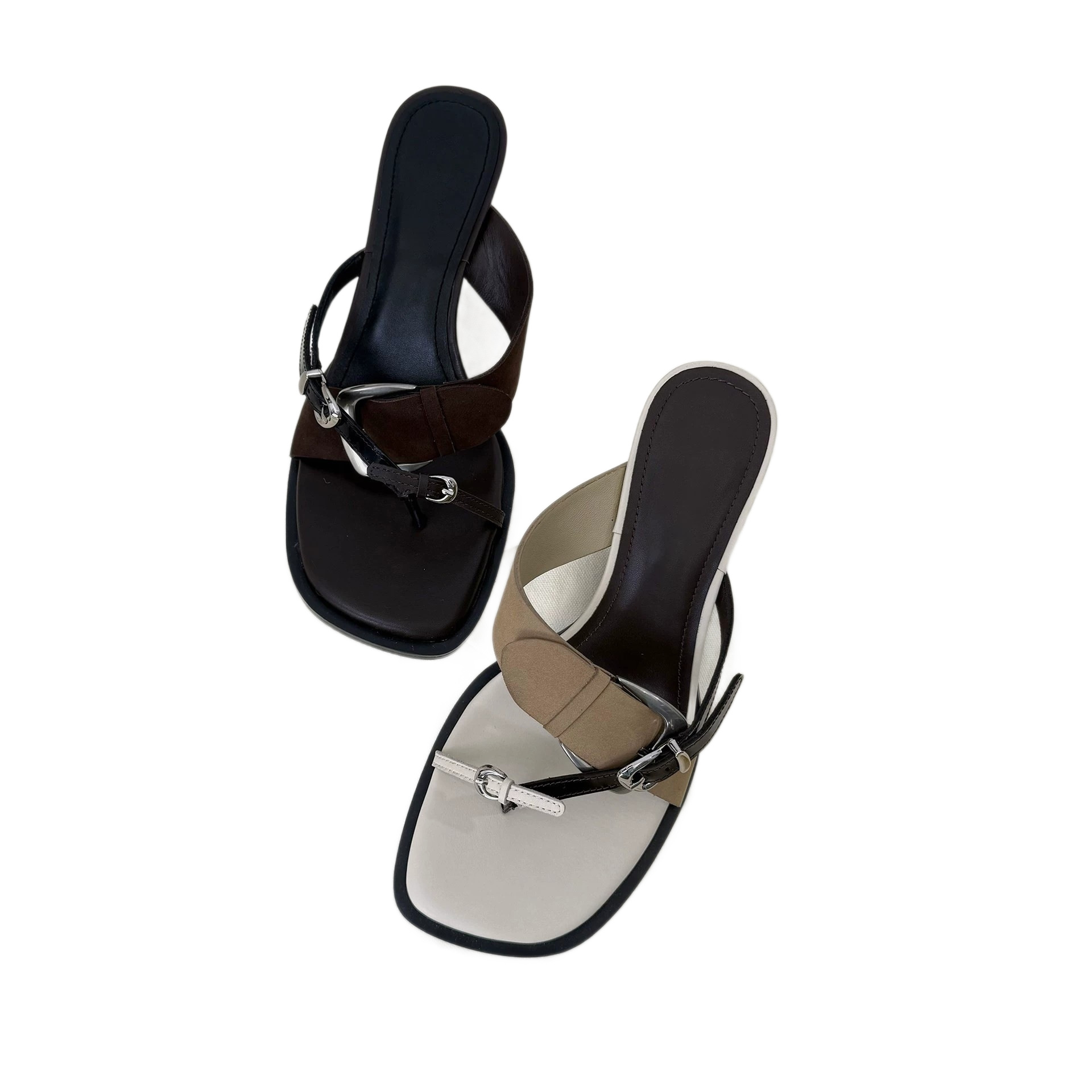 Outerwear Minimalist Elegant High-heeled Sandals foto 2