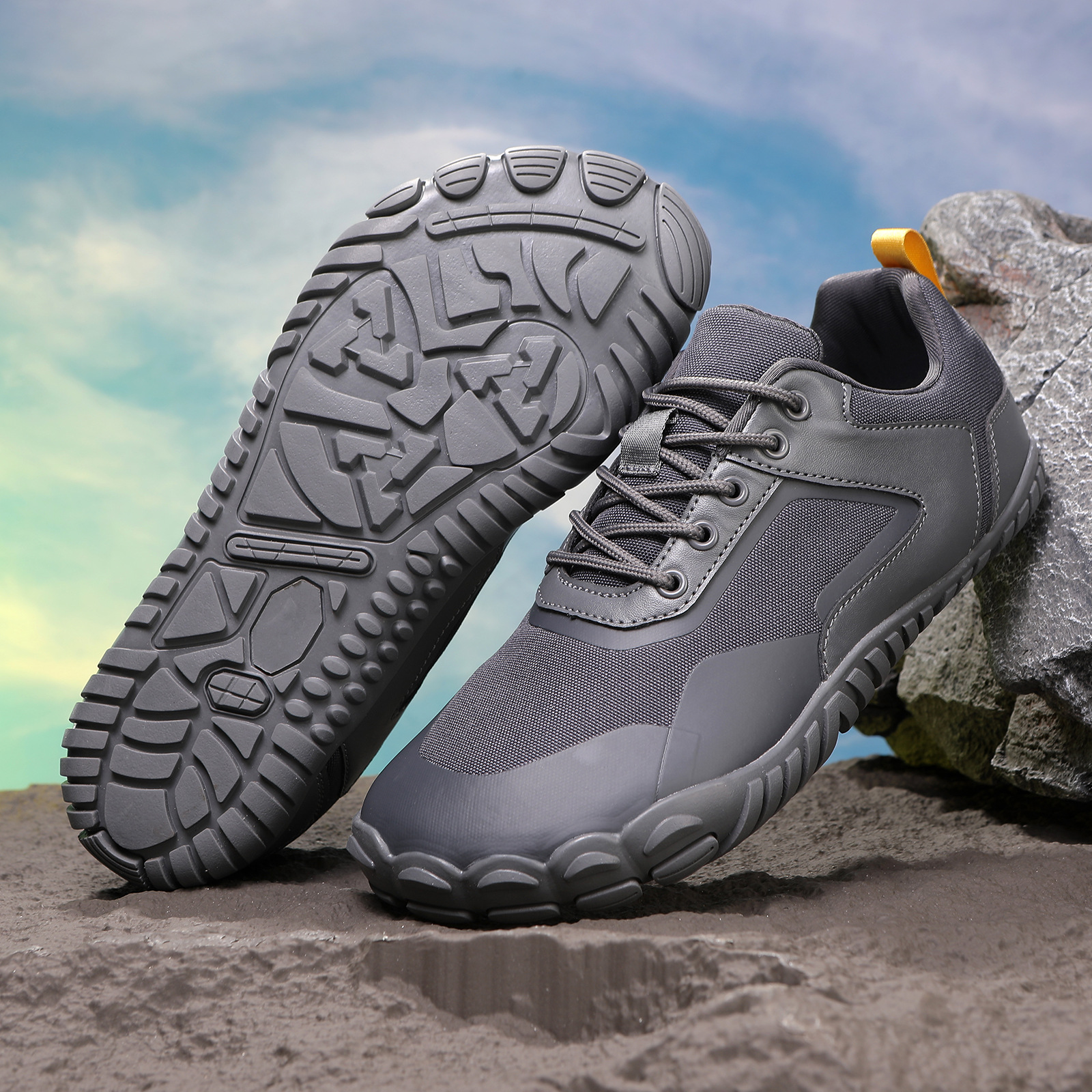 Mesh Hiking Unisex Plus Size Outdoor Climbing Shoes foto 5