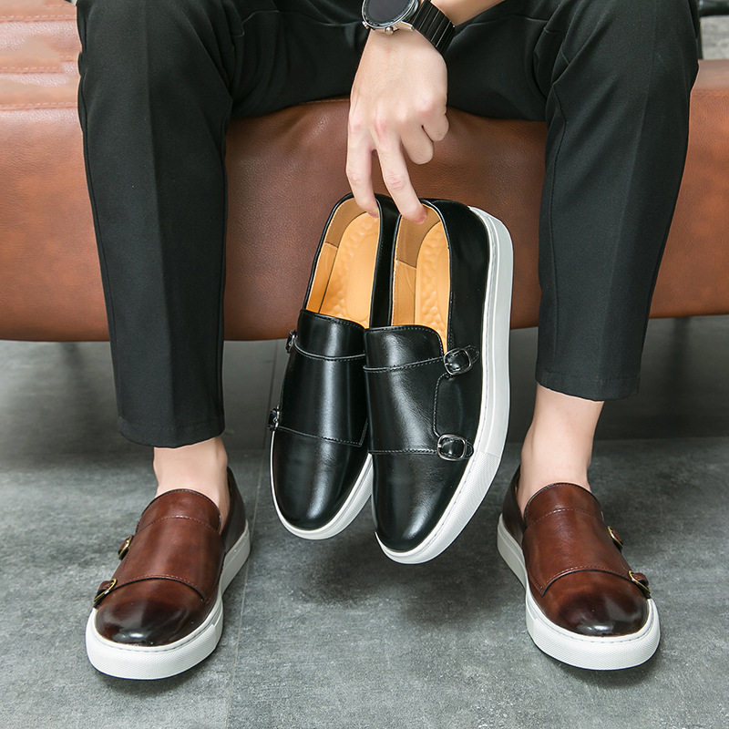 Men's Business Casual Sneakers British Fashion All-matching Shoes foto 4