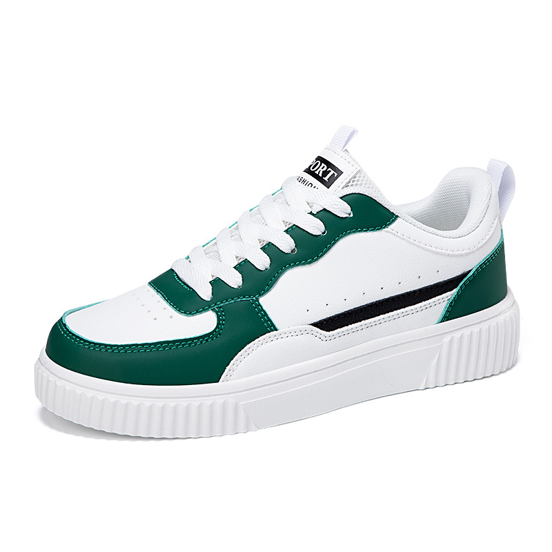Breathable Versatile White Shoes Korean Style For Students foto 5