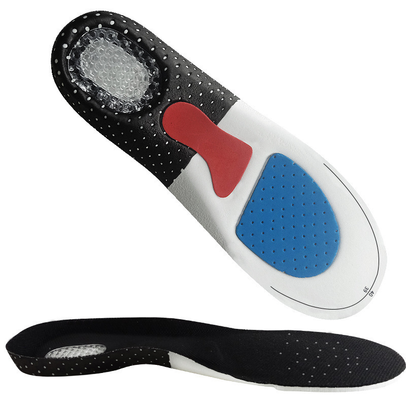 Arch-support Athletic Insoles With Sweat-absorbing Latex Air Cushioning foto 2