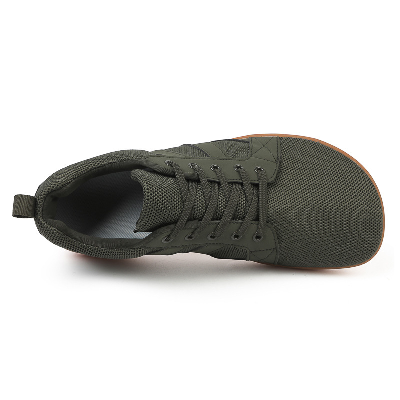 Couple Breathable Lace-up Mesh Shoes Casual Walking Sneakers Men Non-slip Running Sports Shoes Women foto 5