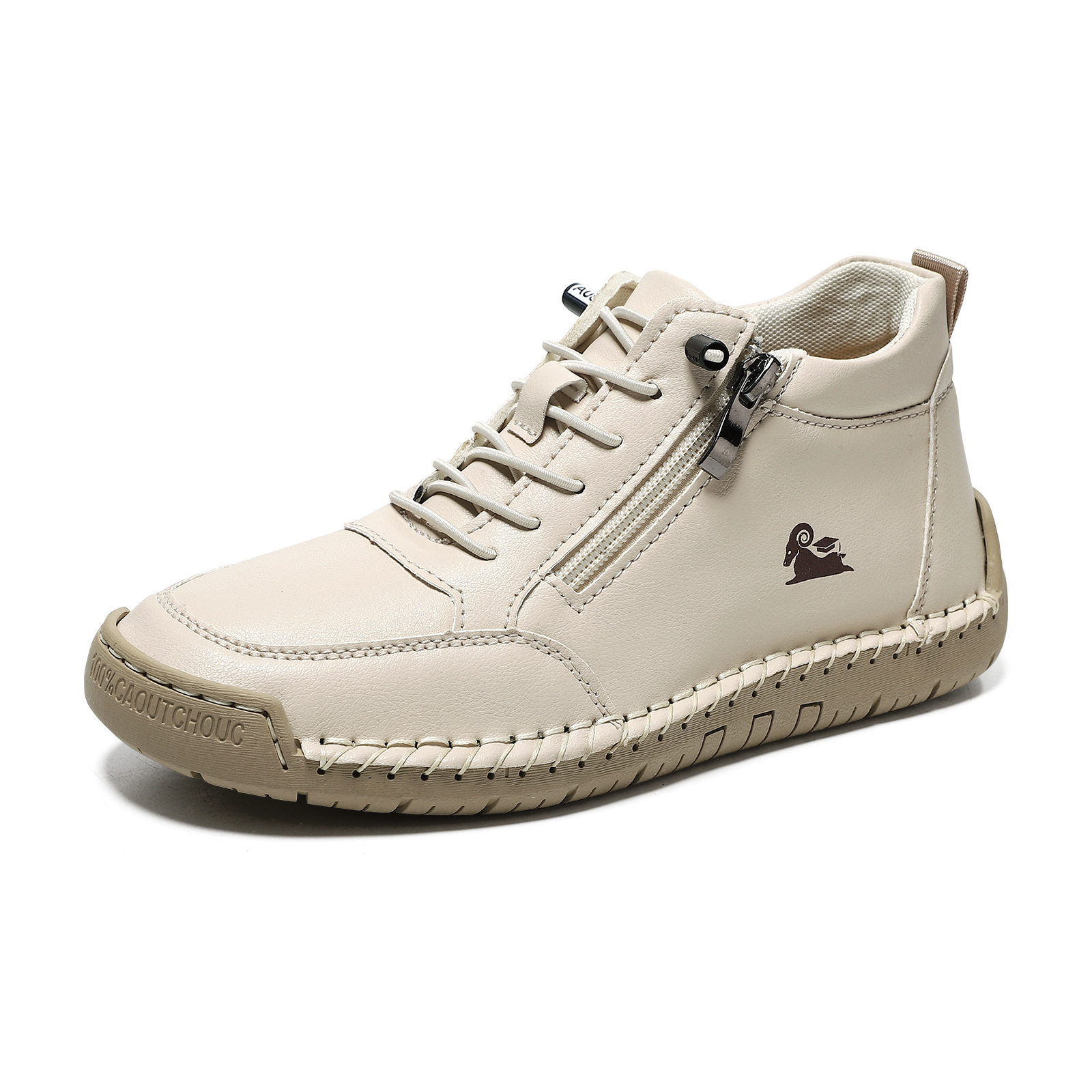 Hand-stitched Womens Shoes Soft Sole Flat Casual foto 4