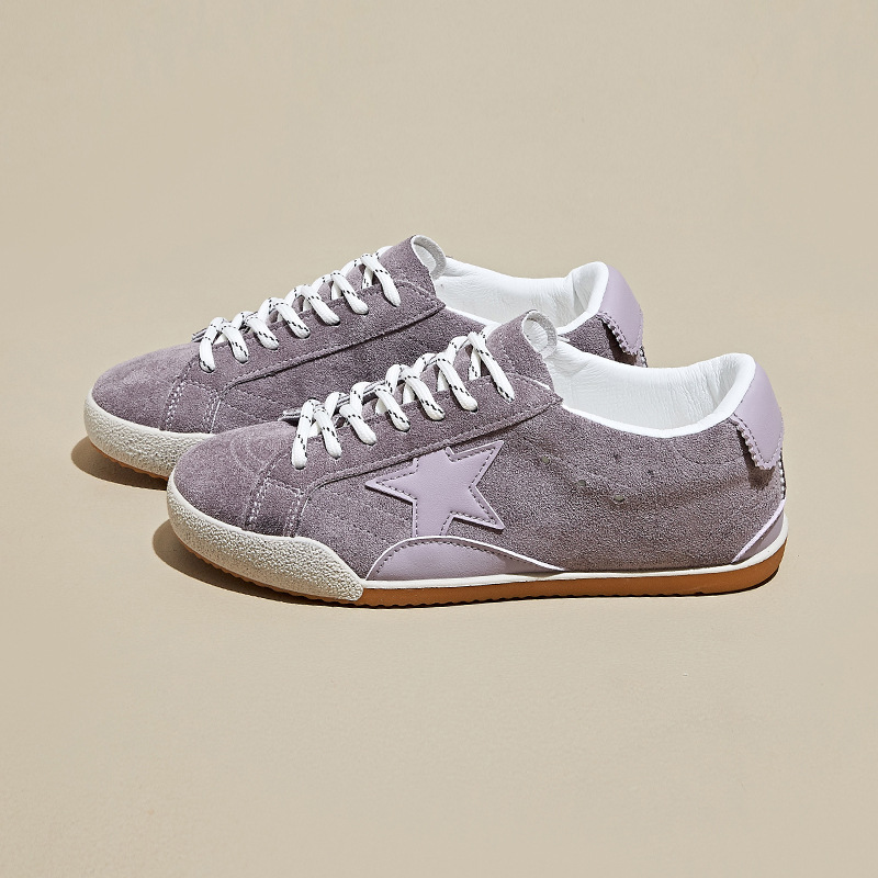 Autumn Retro White Sneakers For Women foto 3