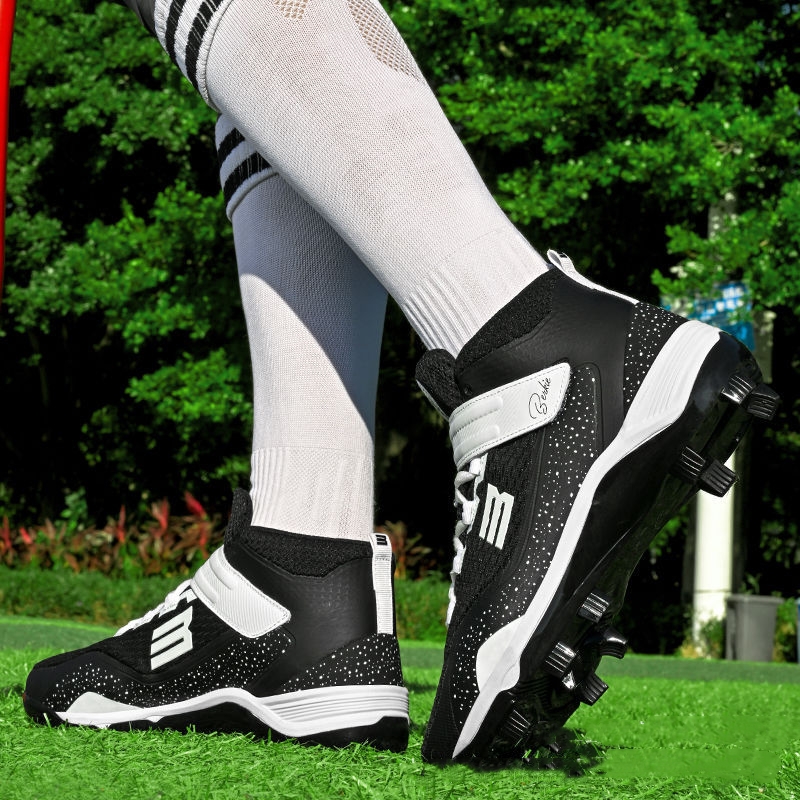 Youth Wear-resistant Non-slip Professional Sneakers For Daily Training Softball Shoes foto 4