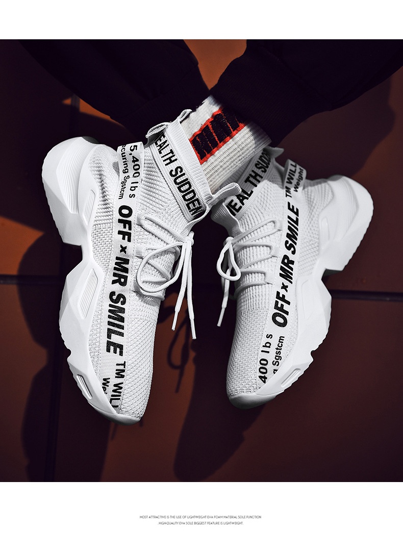Shock-absorbing Mesh Breathable Running Shoes Creative Leisure Sneaker foto 5