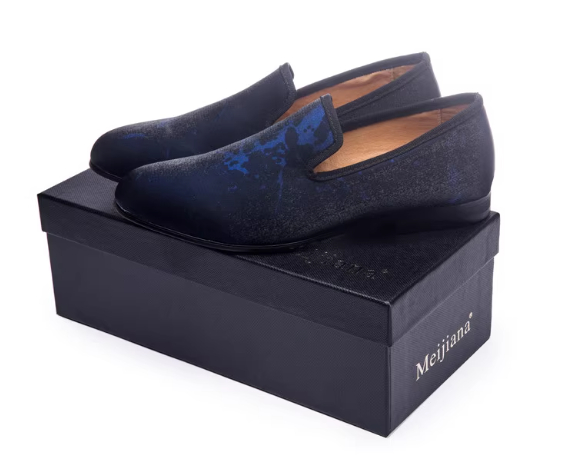 Breathable Casual Popular Black Mixed Color Calfskin Breathable Handmade Men's Leather Shoes Low-top Shoes foto 3
