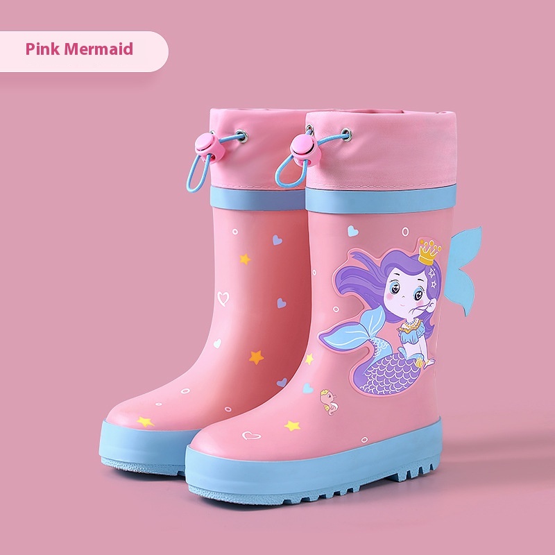 Primary School Student Non-slip Rain Boots