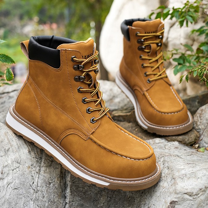 Men's Safety Shoes Deodorant And Breathable Anti-smashing foto 4