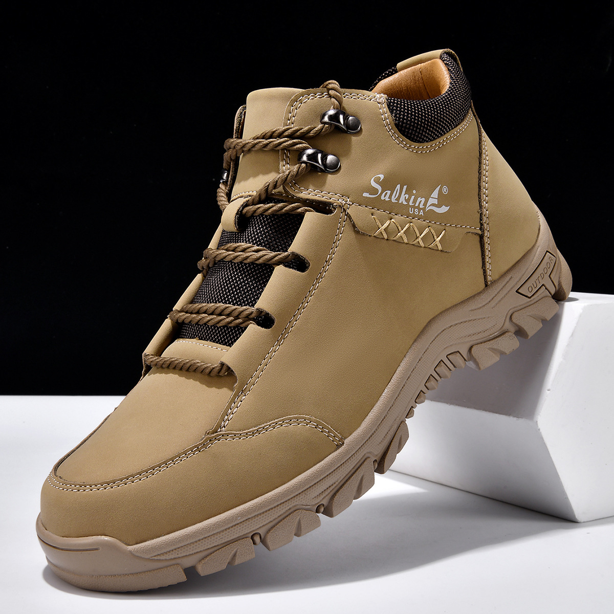 Mid-calf Vintage Men's Outdoor Casual Shoes foto 3