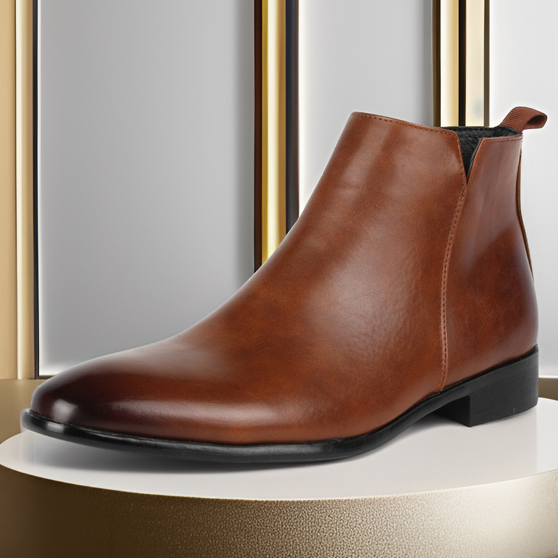 Fashion European And American Style Men's Short Boots foto 5