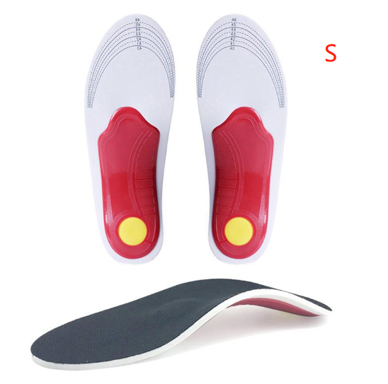 Arch Support EVA Correction Sports Shock Pad High Elastic Breathability Massage Orthopedic Insole Flat Foot Correction Insole foto 2