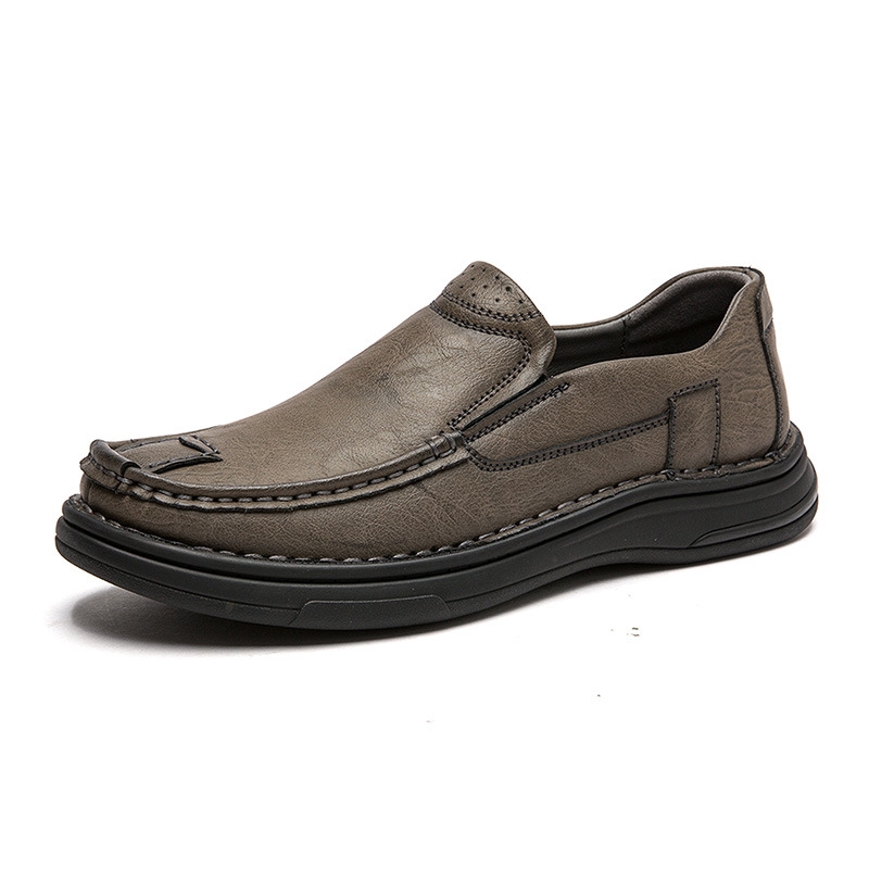 Business Casual Shoes Formal Wear Soft Bottom Lace Up Low Top foto 5