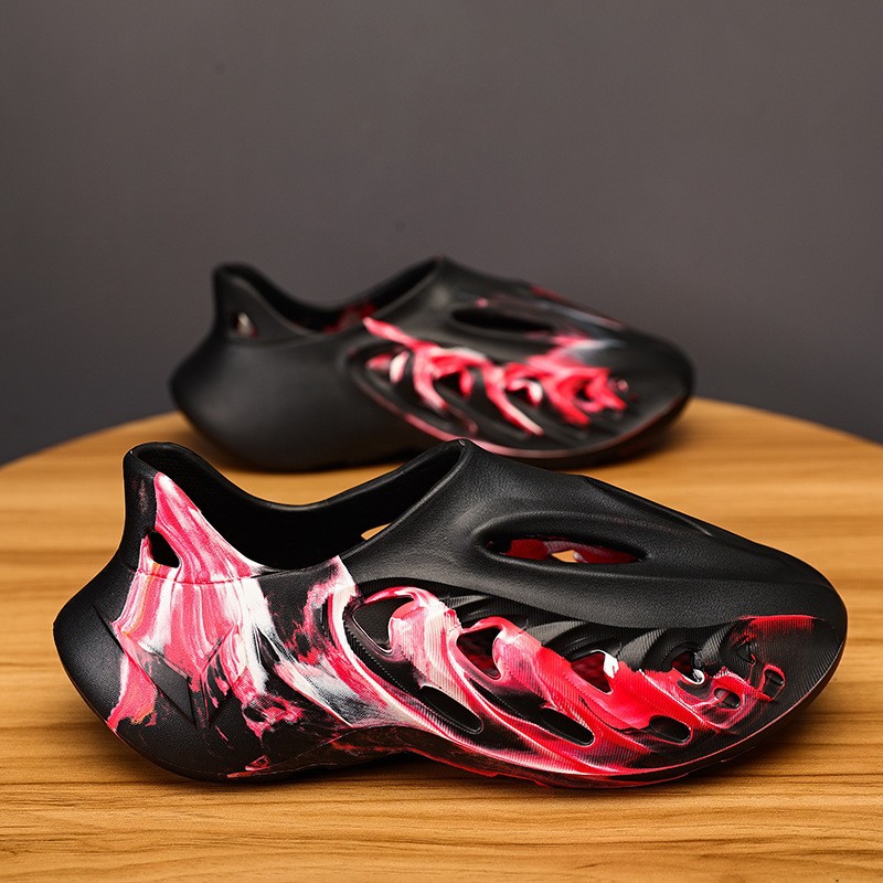 Camouflage Coconut Hole Shoes Men foto 4