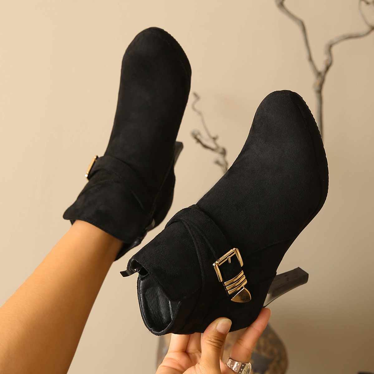 Stiletto Women's Plus Size Women's Boots foto 4