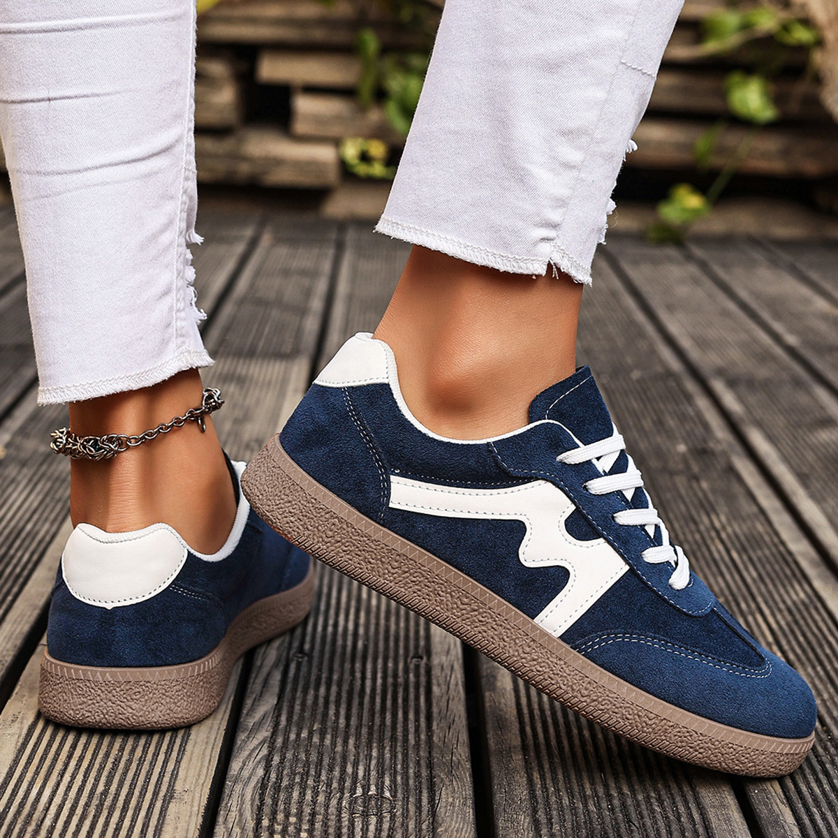Women's Fashion Versatile Flat Shoes foto 5