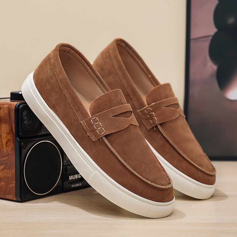 British Men's Fashion Slip-on Casual Shoes foto 3