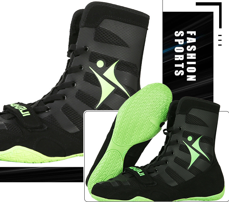 Boxing Men And Women Wrestling Fighting Shoes foto 3
