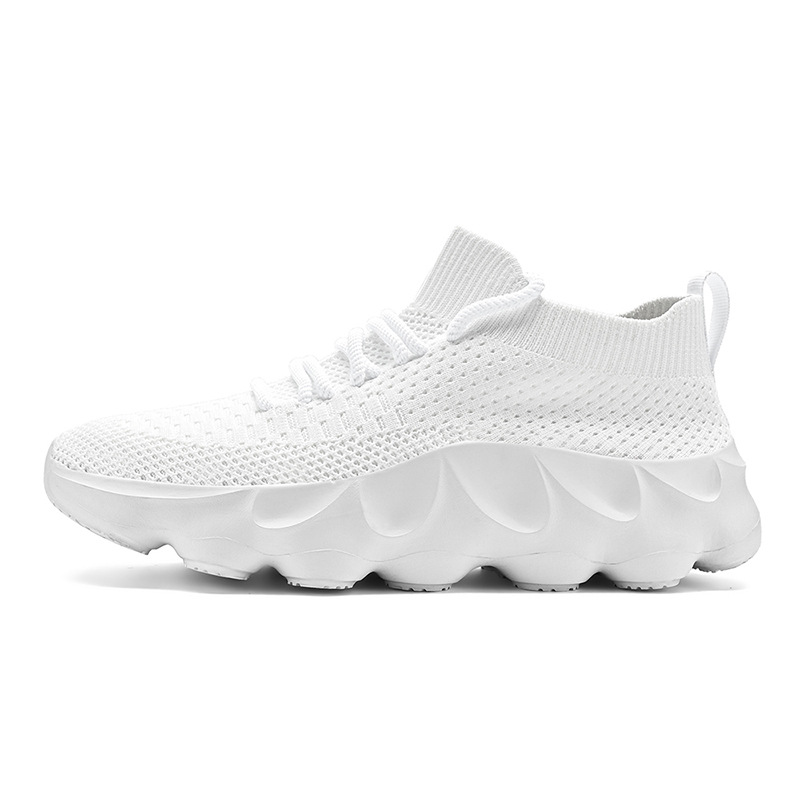 Flyknit Sports Lightweight Plus Size Sock Shoes Casual High Top foto 4