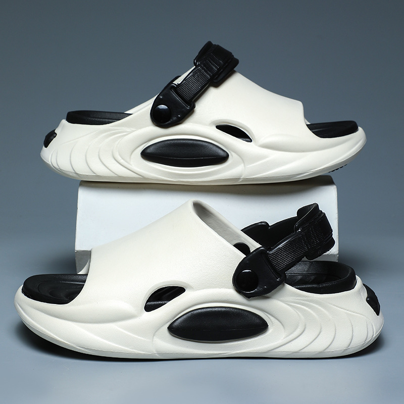 New Summer Men's Sandals Non-slip Deodorant Platform foto 5
