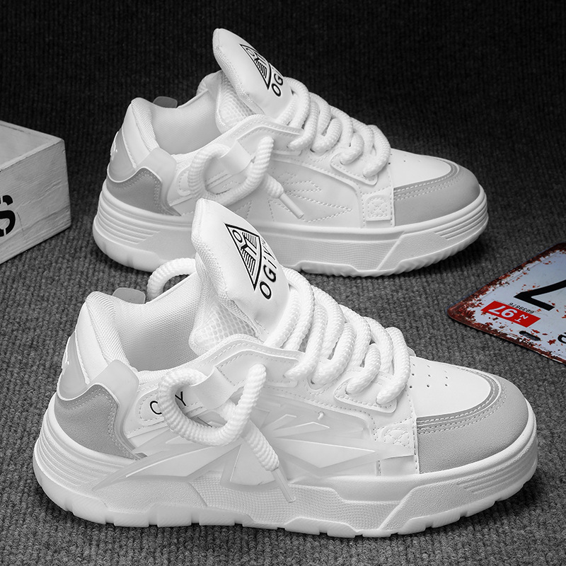 Niche Thick Bottom Trendy Men Harajuku European And American Increased By Clunky Sneakers foto 2