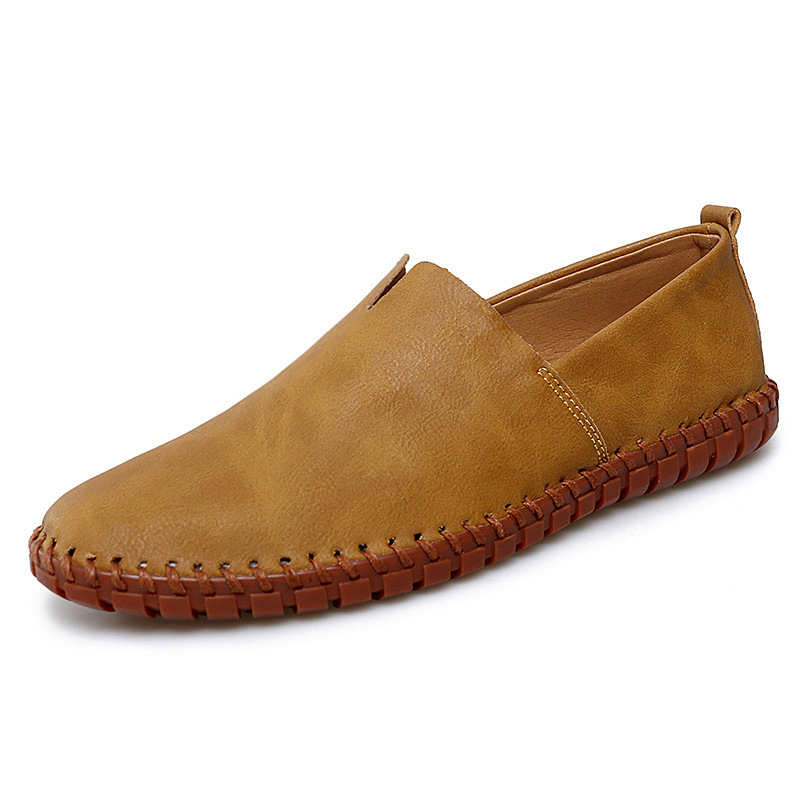 Men's Spring And Autumn Flat Beanie Shoes foto 2