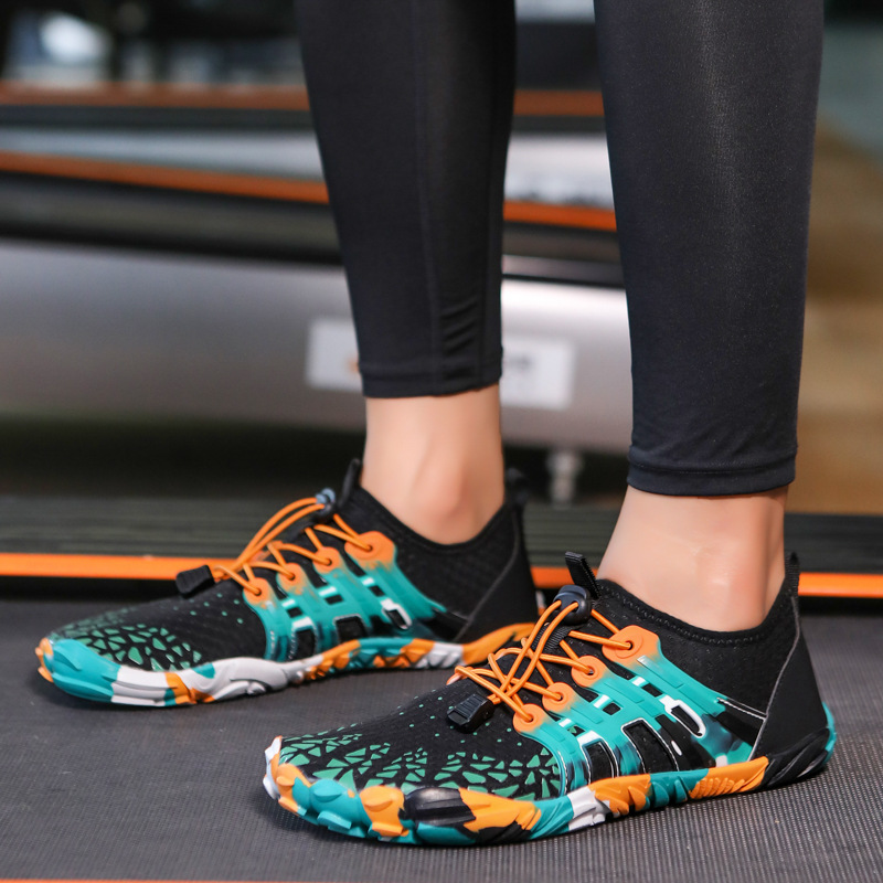 Indoor Shock Absorption Mute Female Yoga Treadmill Shoes foto 5