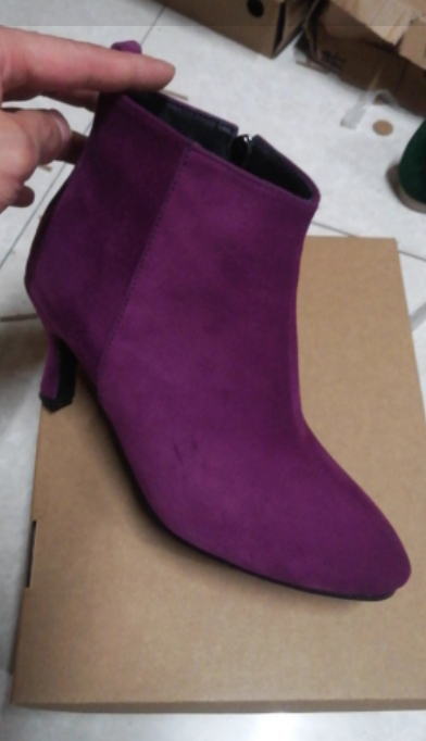 Brown Women's Boots, Upper Material Suede foto 5