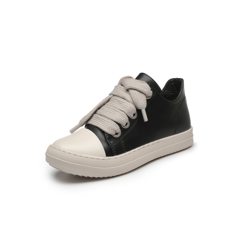 Thick Shoelace Personalized Thick Bottom Stitching Candy Color Women's Shoes foto 2