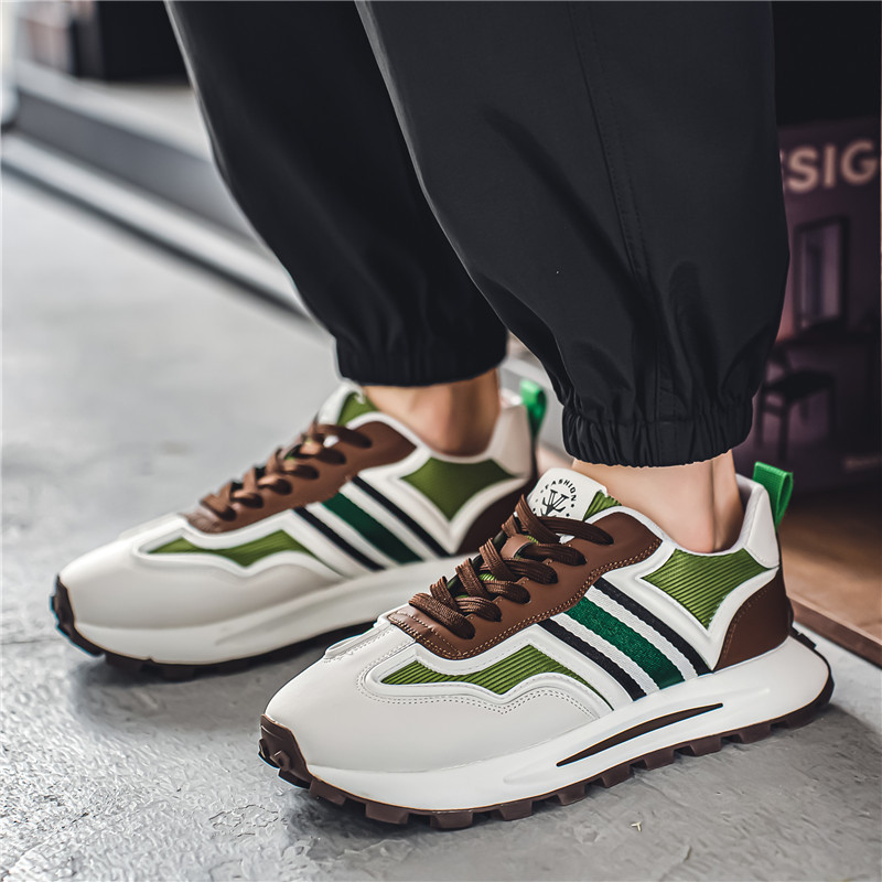 Comfortable Breathable Sports Running Shoes Thick Soft Bottom Student Leisure foto 4