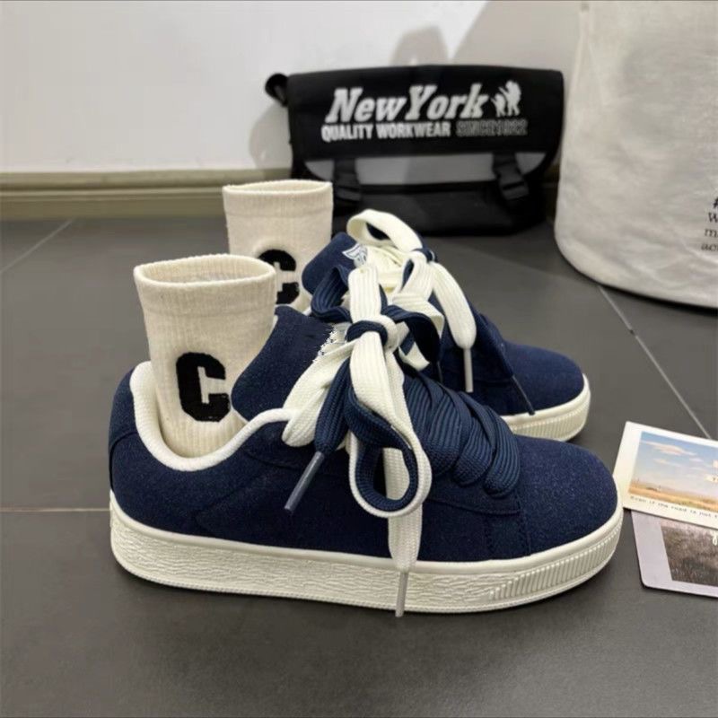 Niche Vintage Chunky-soled Sneakers For Men foto 2