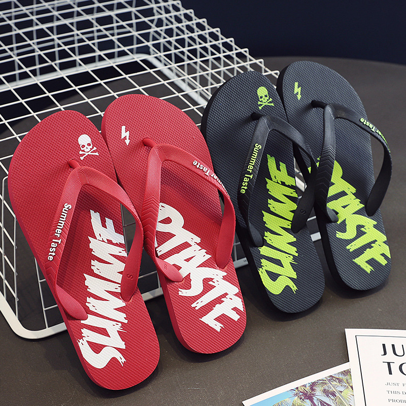 Non-slip Trendy Men's Flip-flops Men's Flip-flops foto 3