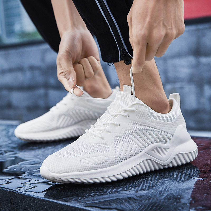Mens Mesh Breathable Casual Running Shoes foto 3