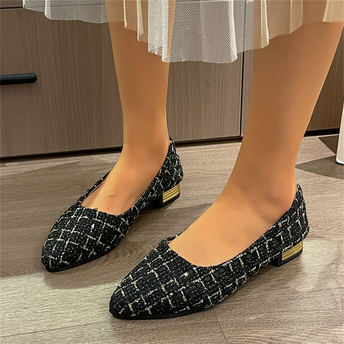 Lazy Shoes Roman-style Slip-on Elegant Pumps foto 2