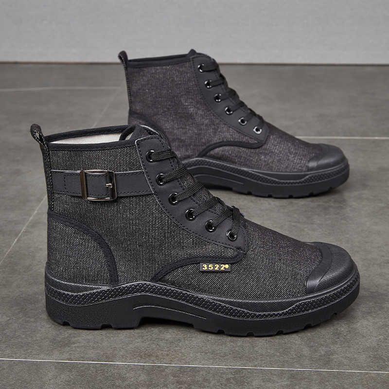 Outdoor Non-slip Wear-resistant Soft Bottom Shock-absorbing Commuter Protective Shoes foto 4