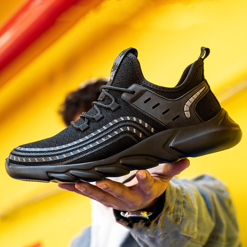 Steel Baotou Labor Protection Shoes For Men Against Smashing And Stabbing foto 3