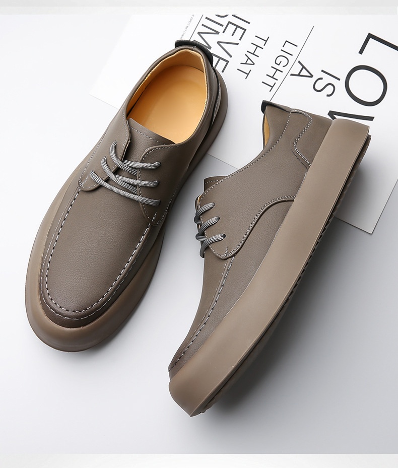 Business Soft Bottom Youth Vintage Martin Boots Korean Style foto 2