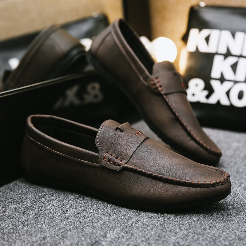 New Casual Summer Breathable Slip On Soft Soled Mens Shoes foto 4