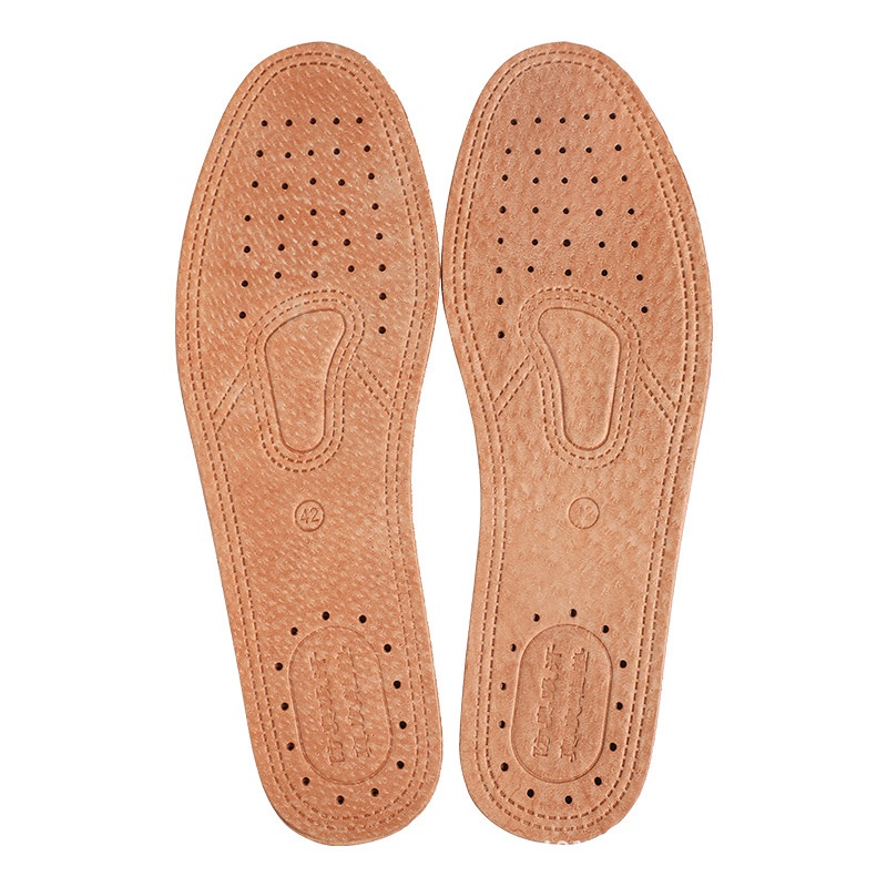 Sweat Absorbing And Deodorant Breathable Pigskin Insole foto 5