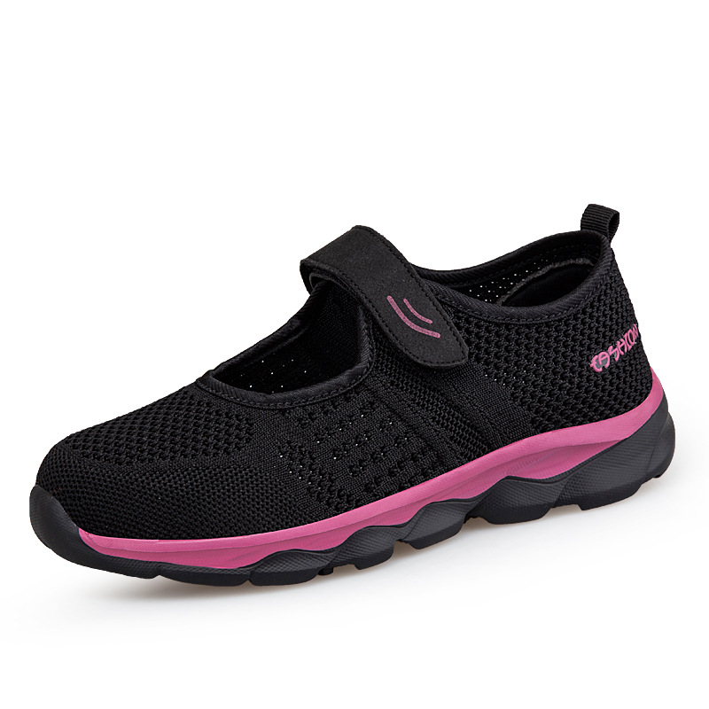 Mesh Shoes Canvas Mom Shoes For Middle-aged And Elderly People