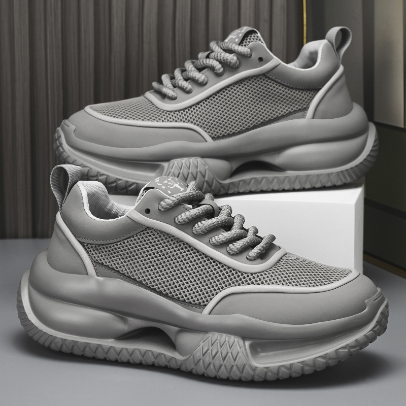 Men's New Summer Platform Mesh Surface Breathable Sports Casual Shoes foto 2