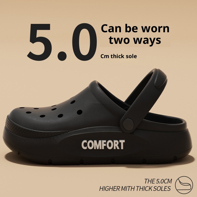 Men's Perforated Shoes For Summer Outdoor Wear With A Cushioned Stepping Sensation foto 4