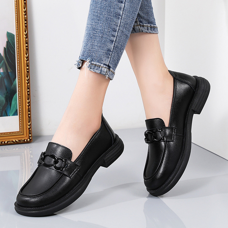Loafer Shoes Womens Spring New Style Ladies British Style foto 2