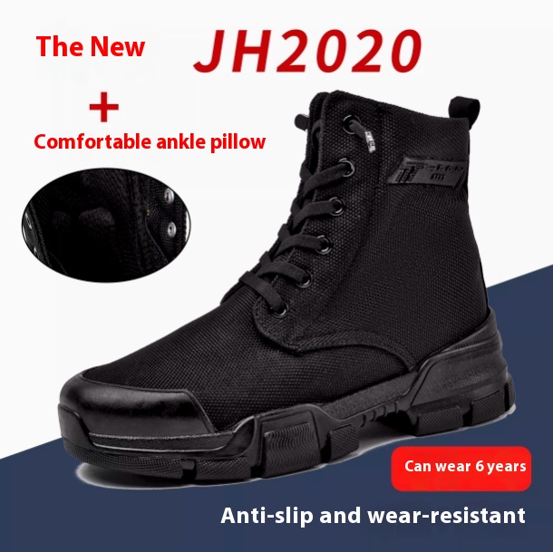 Waterproof Nano Three-proof Martin Boots Fashion Lace-up foto 5