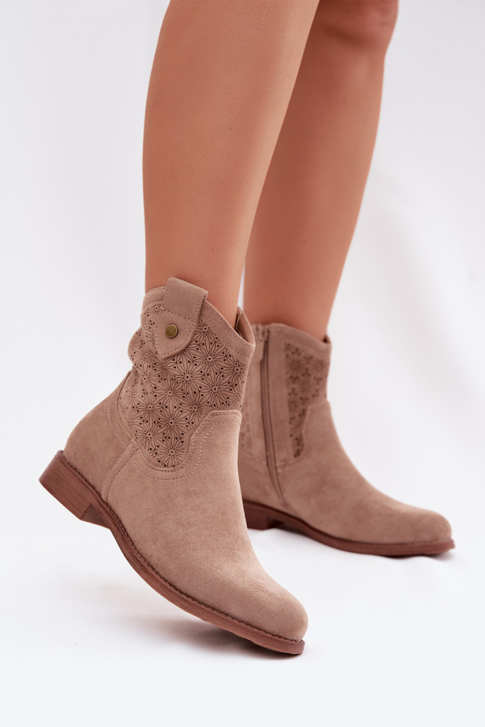 Laarsjes met hoge hak Step in style