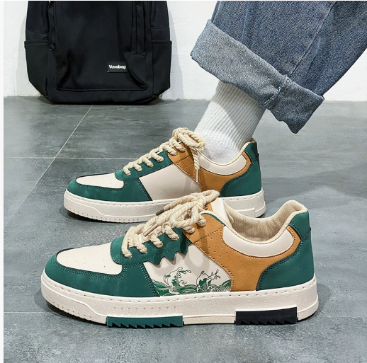 Men's Trendy All-Match Platform Sports Casual Borad Shoes foto 2